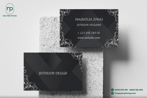 in card visit theo yêu cầu